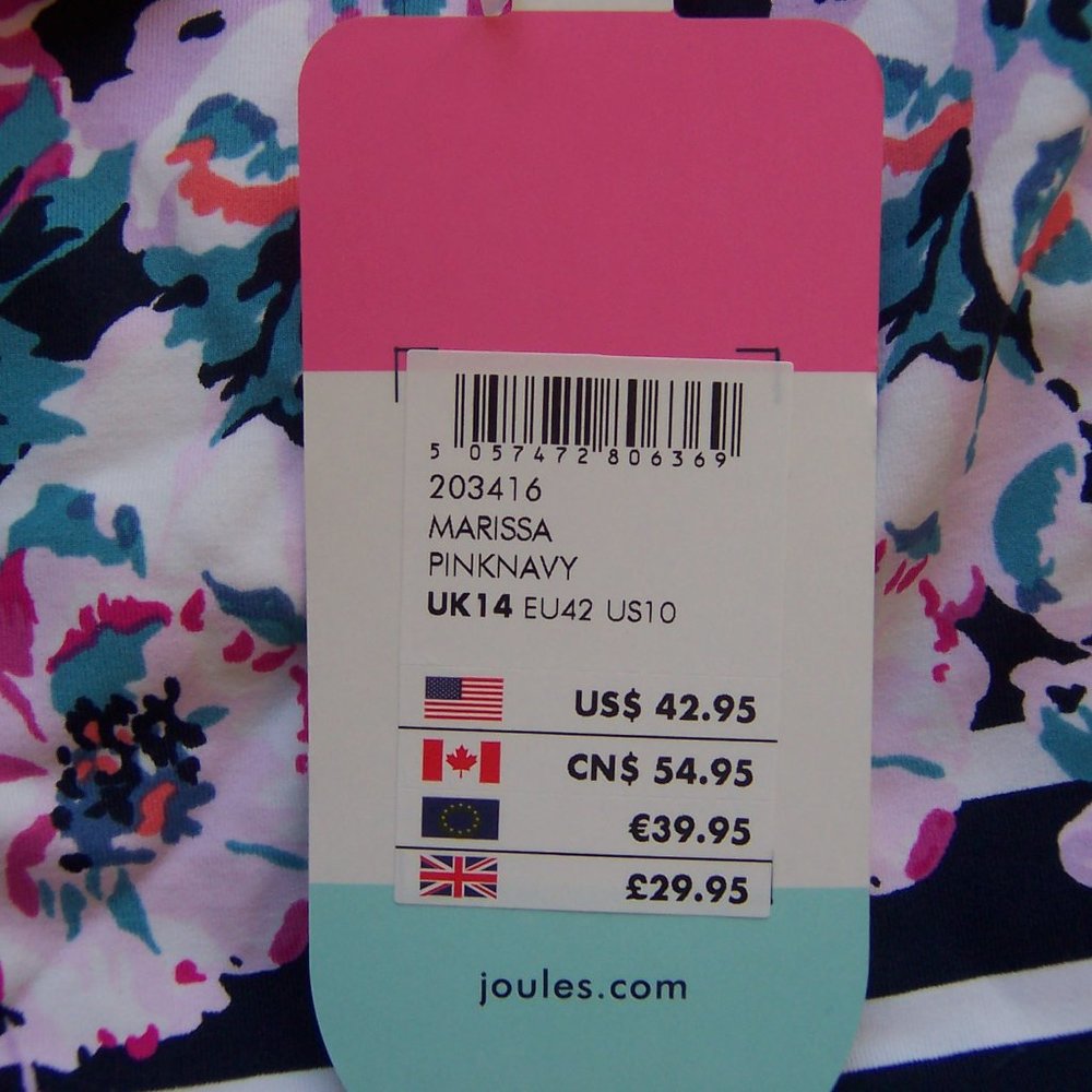 JOULES Delphine Tankini Top - Picture 5 of 6